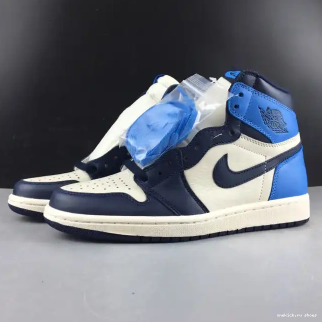 Rep High 1 555088-140 Jordan Retro Air OG Obsidian 0517